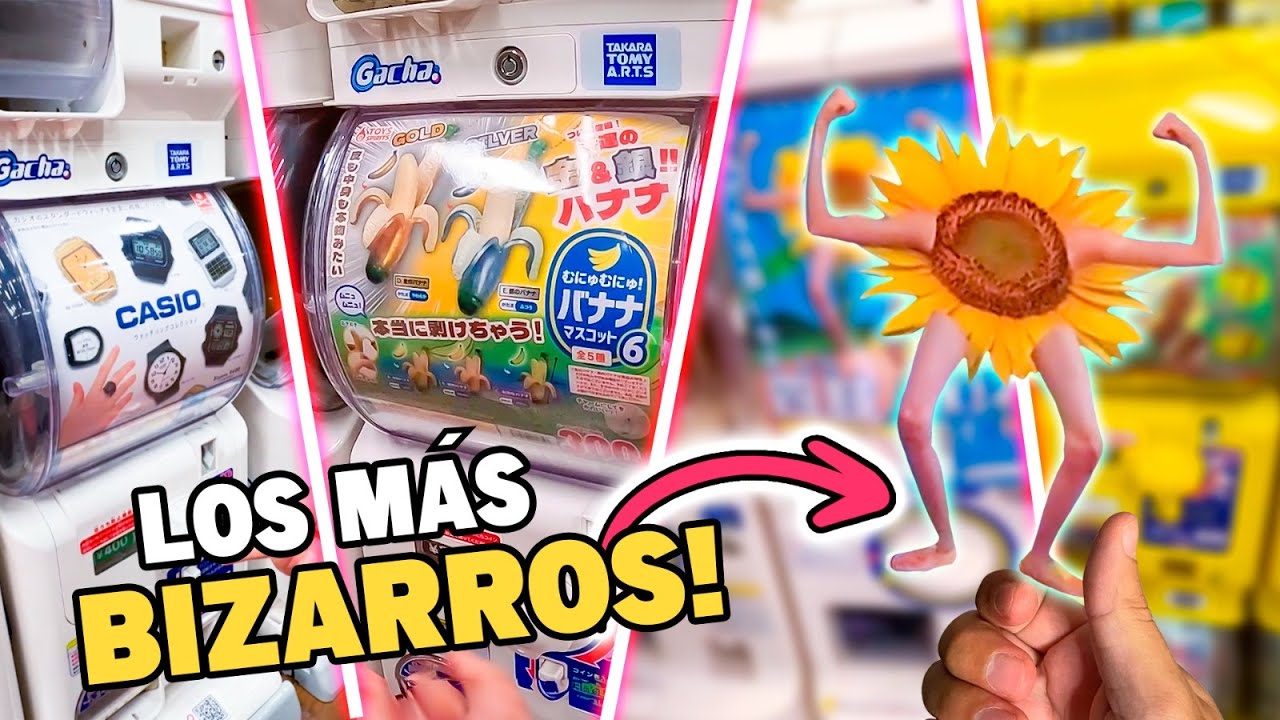 😵‍💫 Los GACHAPONES MAS RAROS de JAPON #2