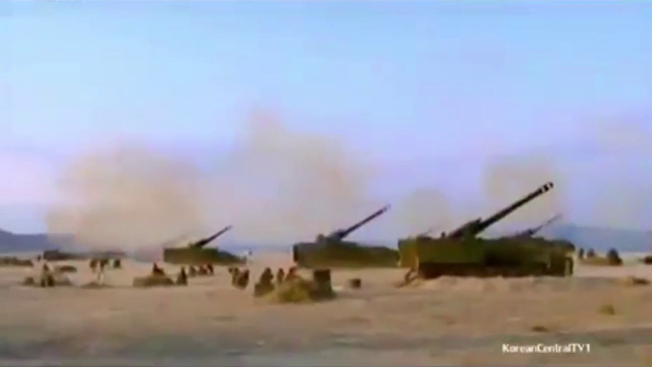 NorthKoreaNews  North Korea Marks Anniversary with Massive Artillery Drill
