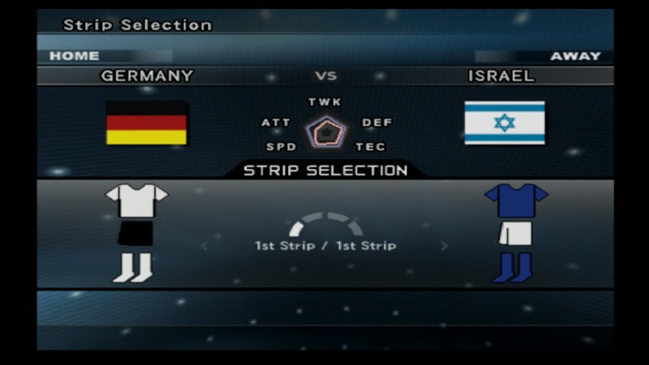Winning Eleven Germany vs Israel to penalties...