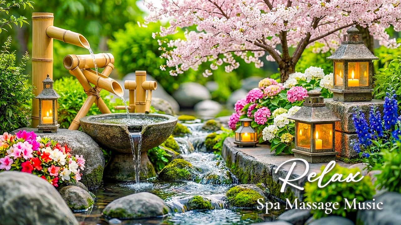 Healing of the Mind 🌿 Soothing Water Sounds & Relaxing Music, Anxiety Relief, Music Relax Mind Body