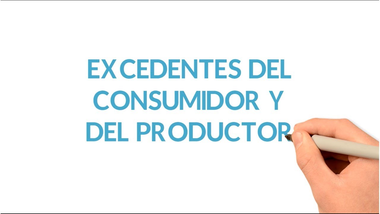 Excedentes del Consumidor y del Productor