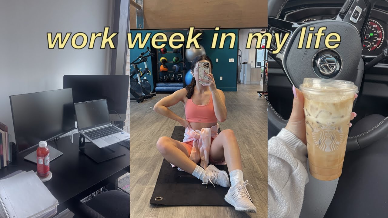 work week in my life: busy season in big 4, chatting about something personal, + more