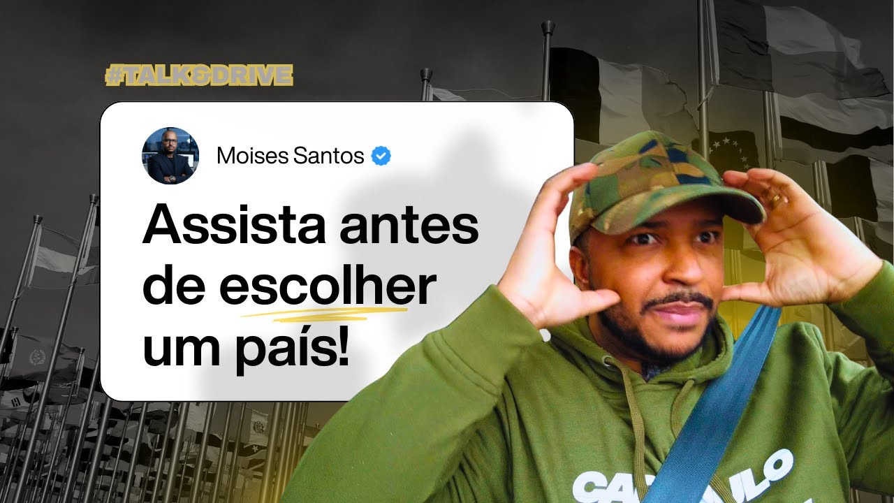 Veja esse vídeo antes de escolher um País