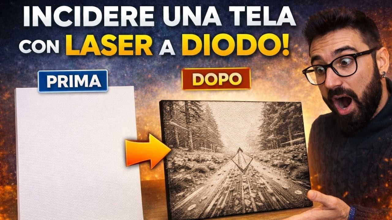 NON È UNA STAMPA! 😱 INCISIONE SU TELA