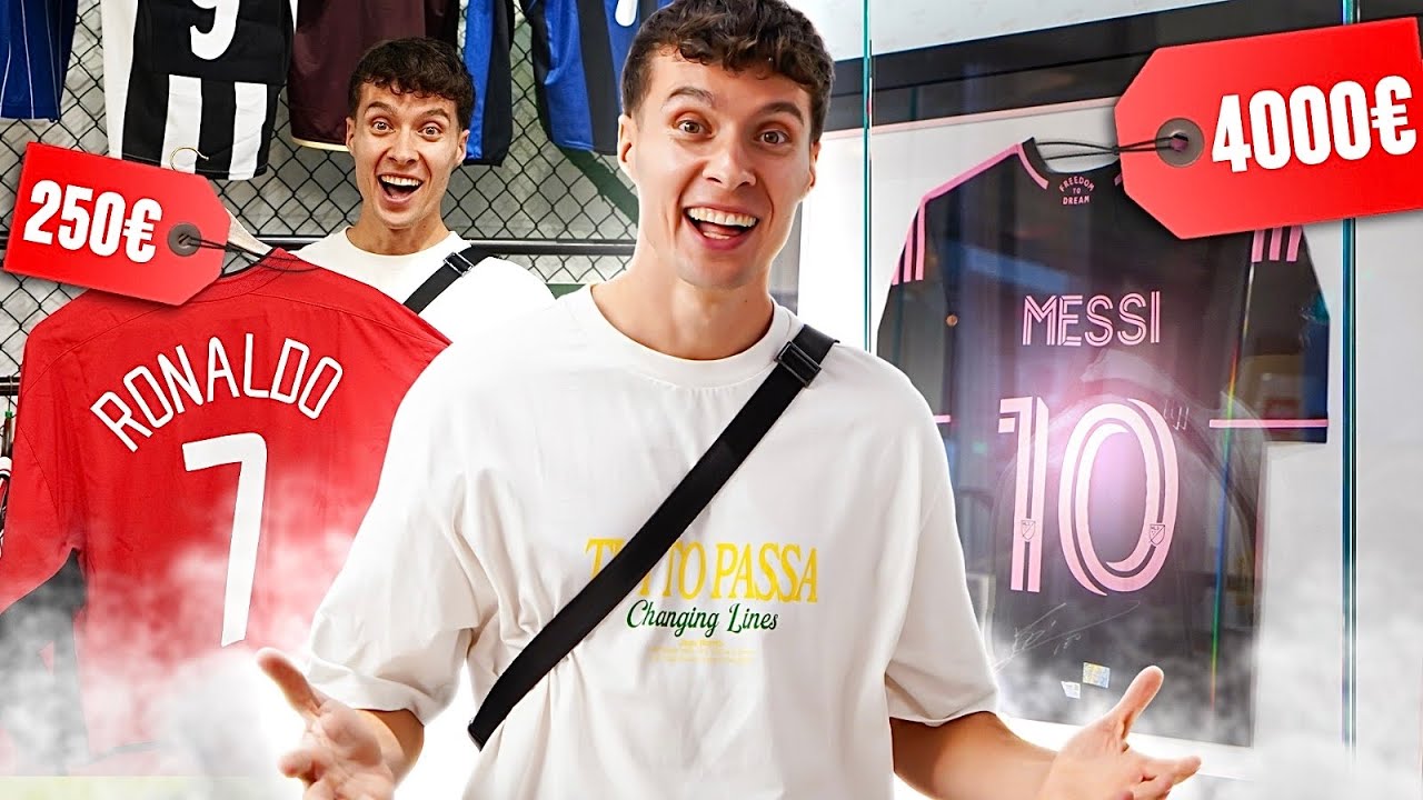 Wir suchen das TEUERSTE Fußball Trikot in London!