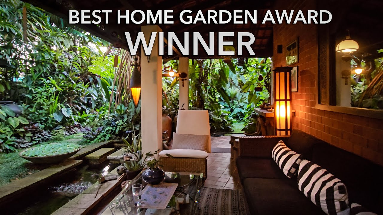 Inside Singapore's AWARD-WINNING Tropical Home Garden🌴| Min's Garden with 15 Design Tips 🦋
