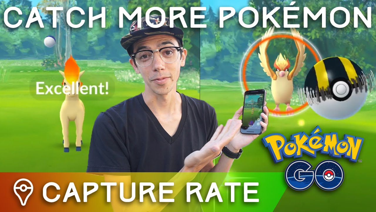 HOW TO MAXIMIZE YOUR CHANCE OF CATCHING WILD POKÉMON IN POKÉMON GO