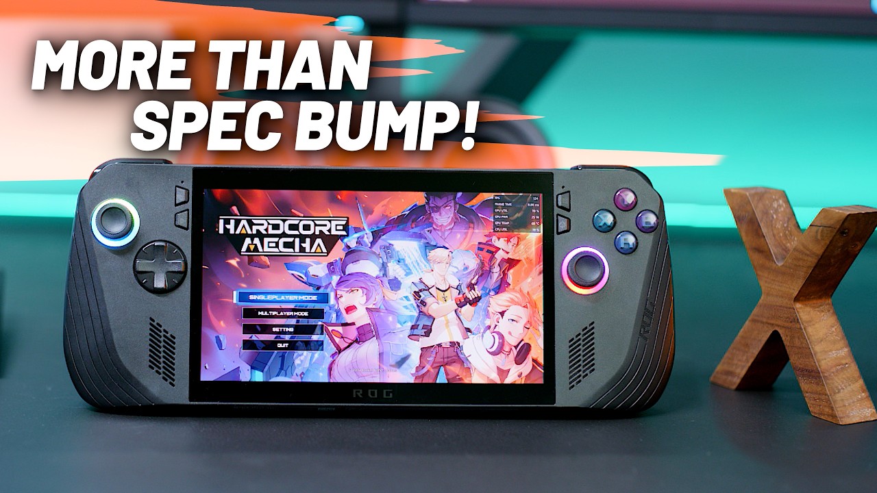 Моя новая любимая игровая портативная консоль — ROG Ally X!