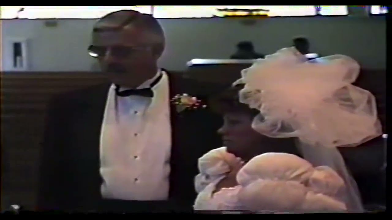 Ron and Paulette  Wulfeck Wedding,  July 29, 1989