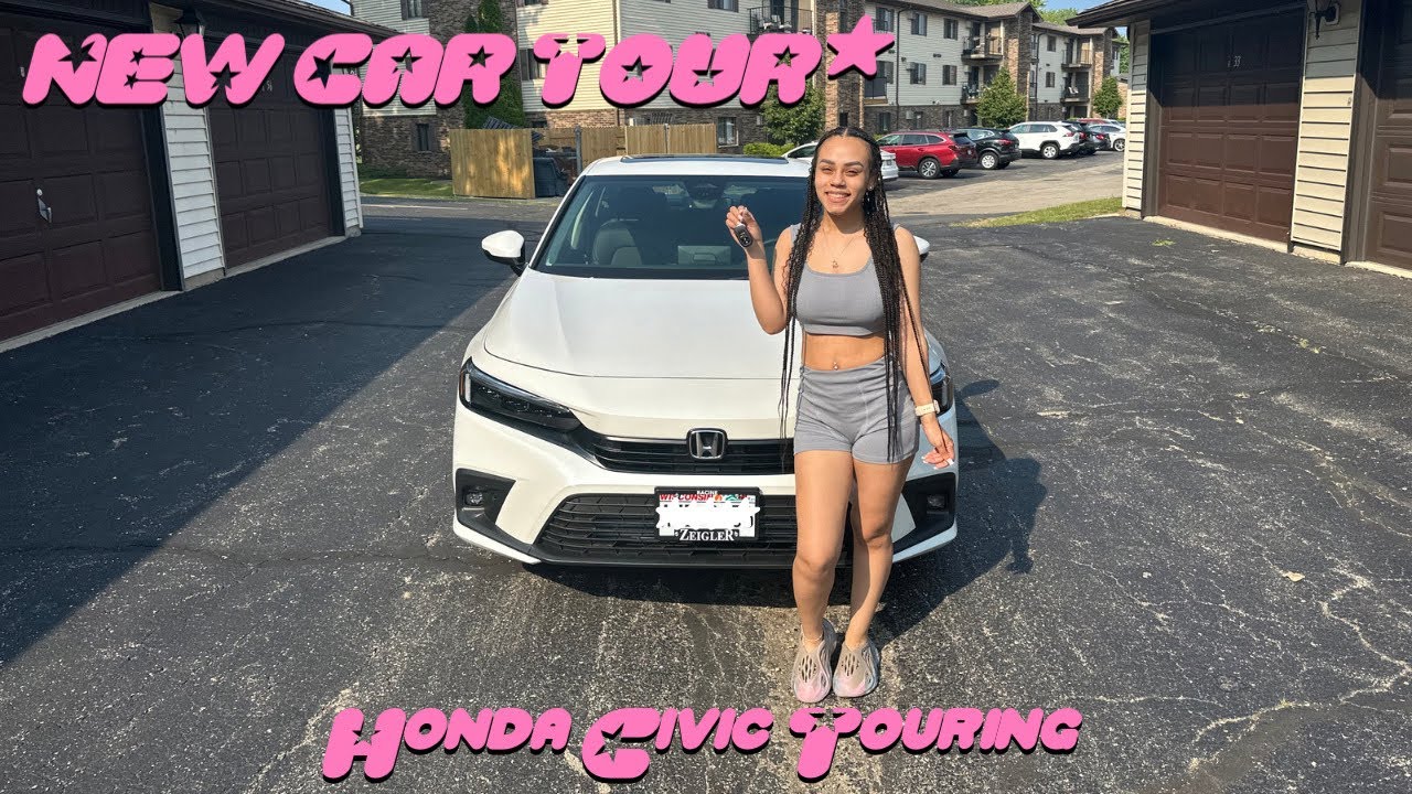 I GOT A NEW CAR! | 2023 HONDA CIVIC TOURING + CAR TOUR