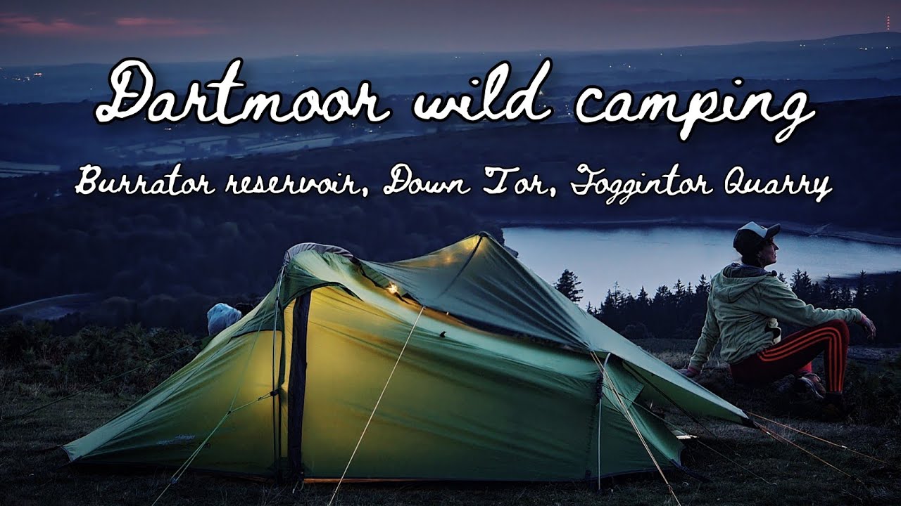 Dartmoor wild camping/Burrator reservoir, Foggintor Quarry #wildcamping #hiking #adventure