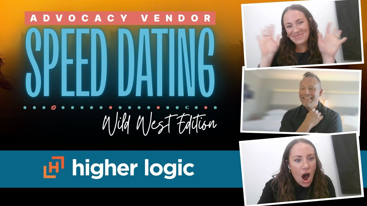 Higher Logic Demo and Customer Testimonial - Advocacy Vendor Speed Dating by Captivate Collective