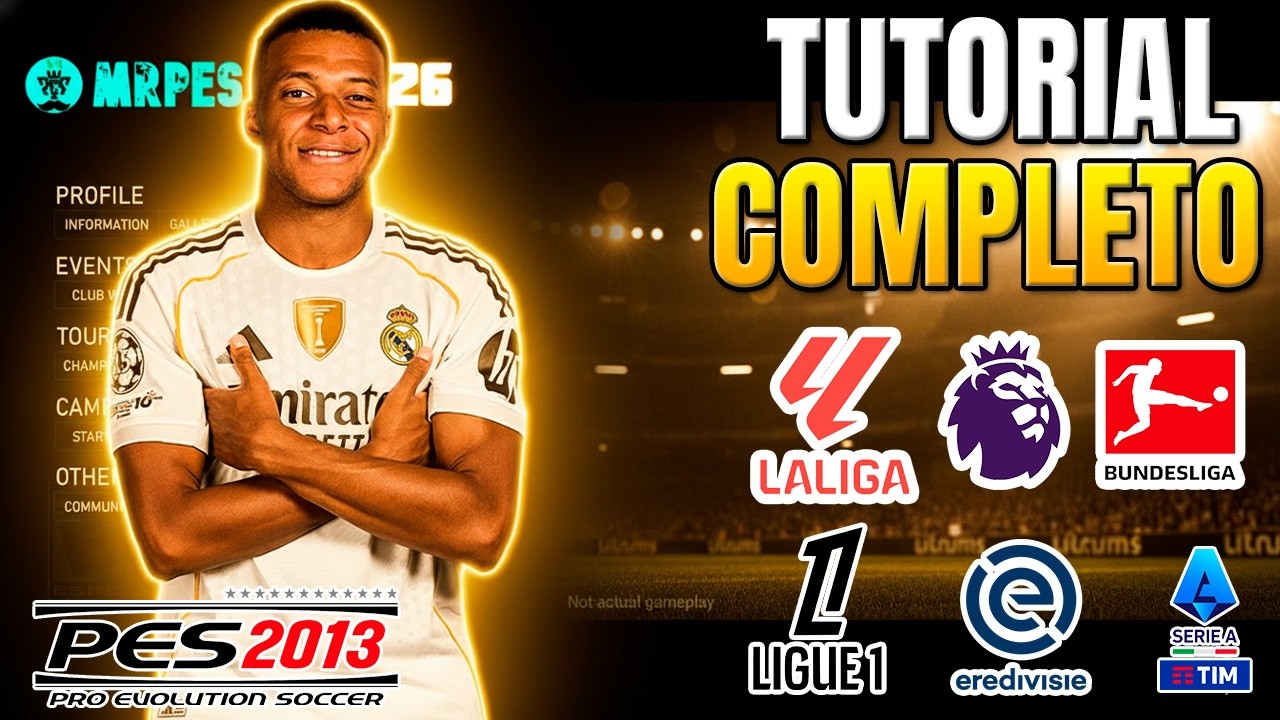 🔥 TUTORIAL PATCH PES 2013 2026 ⚽ OS GR&Aacute;FICOS MAIS ABSURDOS QUE VOC&Ecirc; J&Aacute; VIU! 💥
