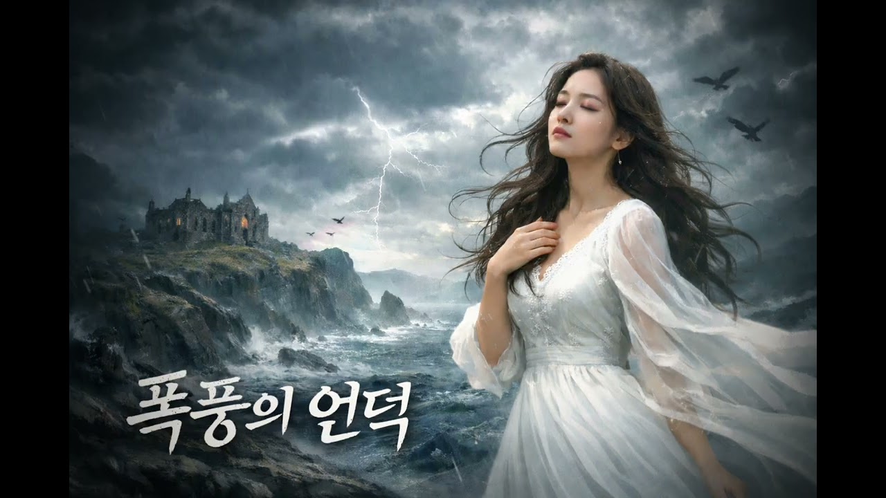 [달빛가요방]  폭풍의 언덕 | 애절한  감성 트로트｜AI MUSIC#감성발라드 #ai곡 #노래추천   #당신의마음 