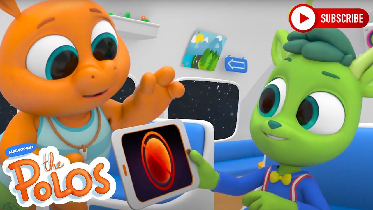 Macro Explores Space | The Polos | Adventure Learning | Learn At Home