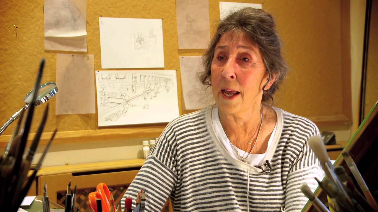In the studio with Helen Oxenbury