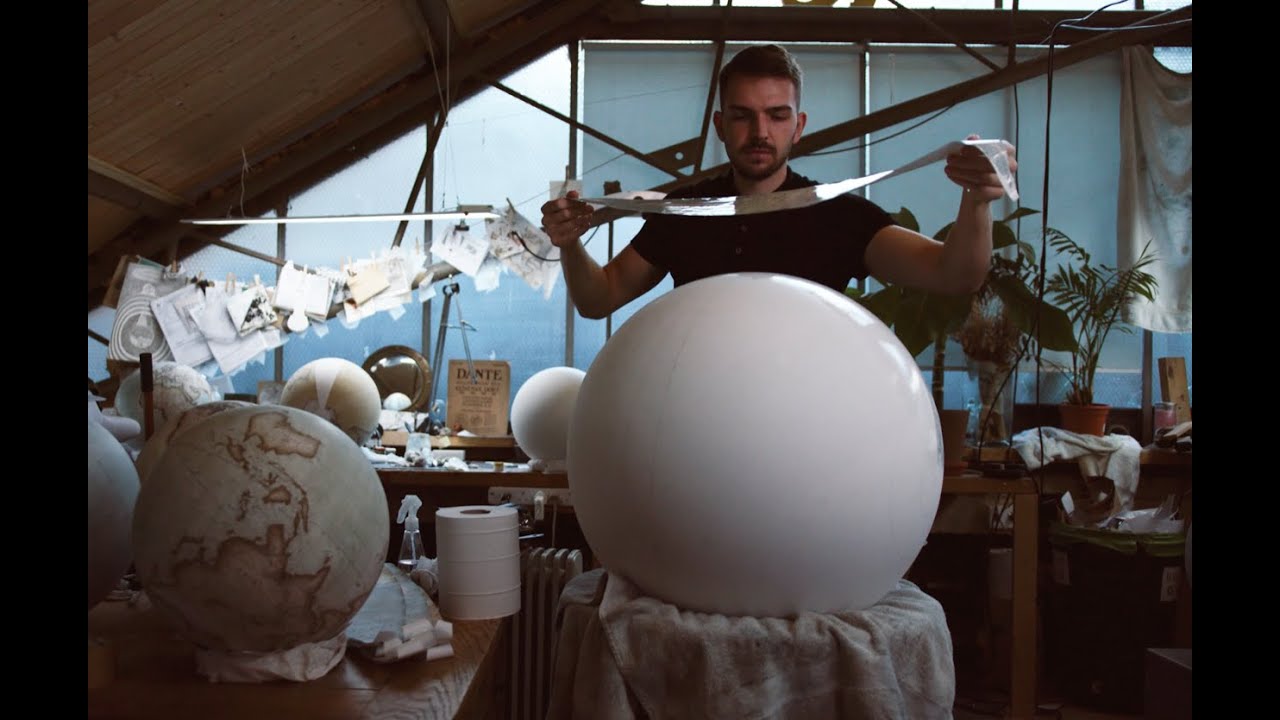 Traditional Globe-making in London with Bellerby & Co Globemakers