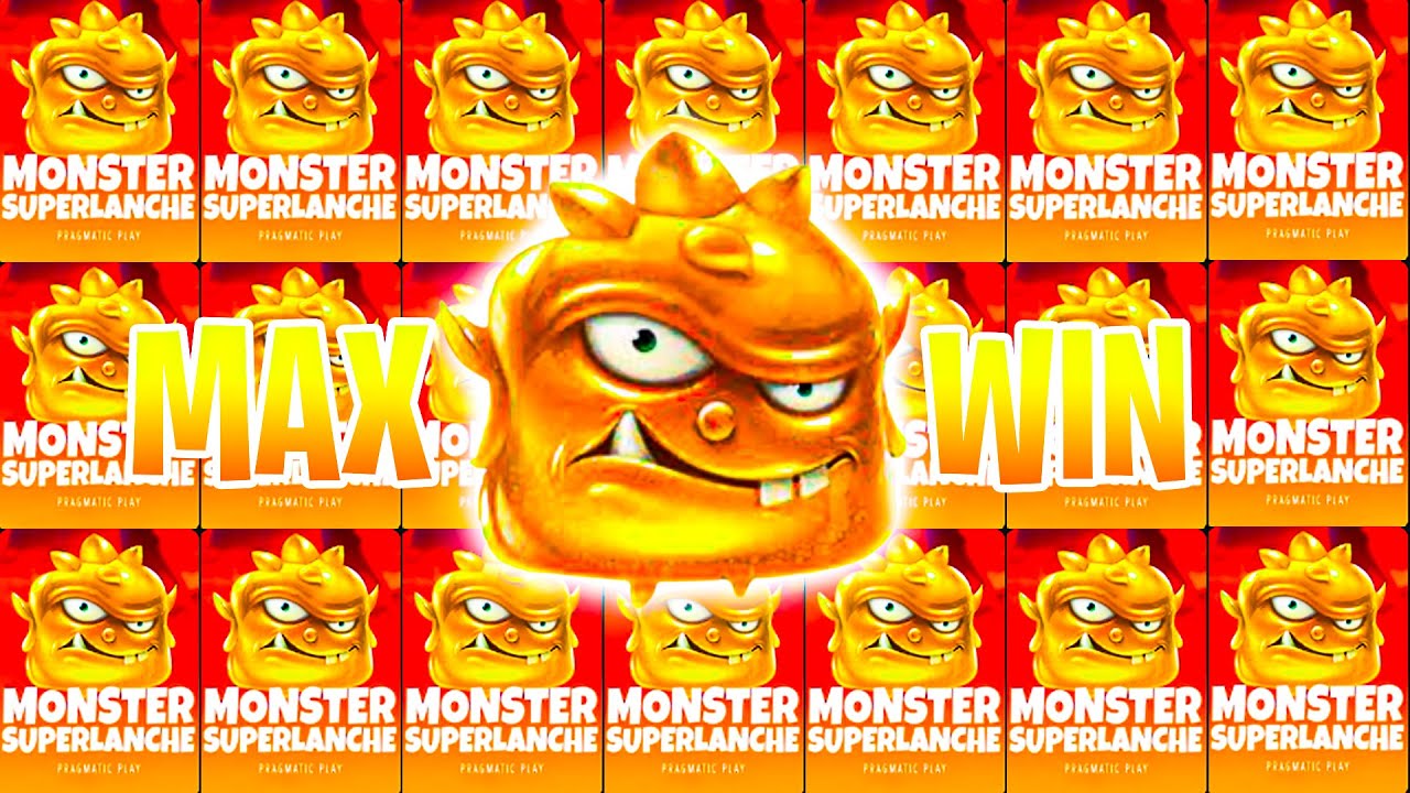 PEGUEI MAX WIN NO B&Ocirc;NUS DO MONSTER SUPERLANCHE COM 400 REAIS! *FORREI O MUNDO*