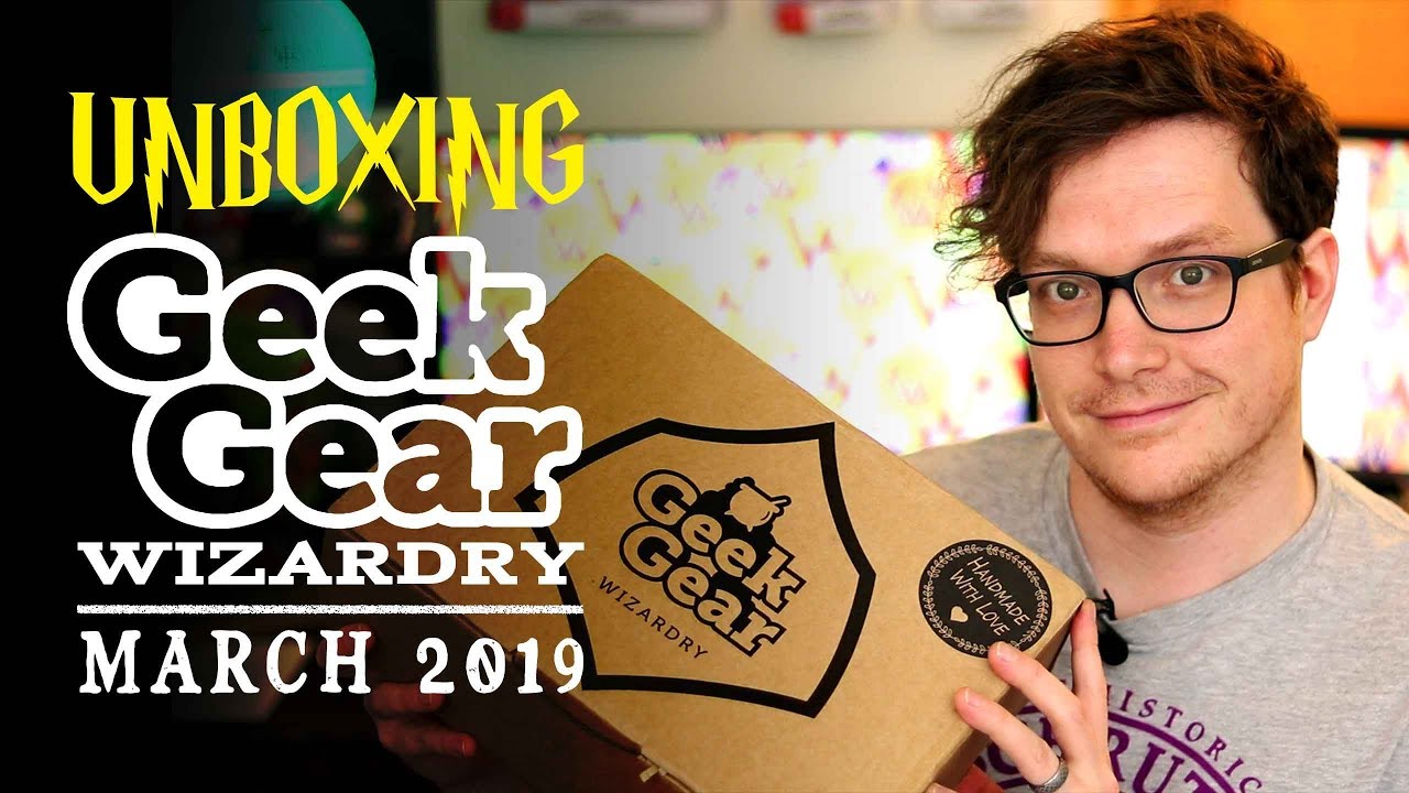 GeekGear Wizardry Unboxing - Hufflepuff - March 2019