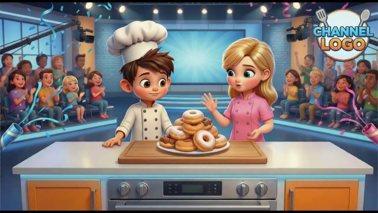 Doughnuts Made Easy | Kid Chefs Live Cooking Challenge