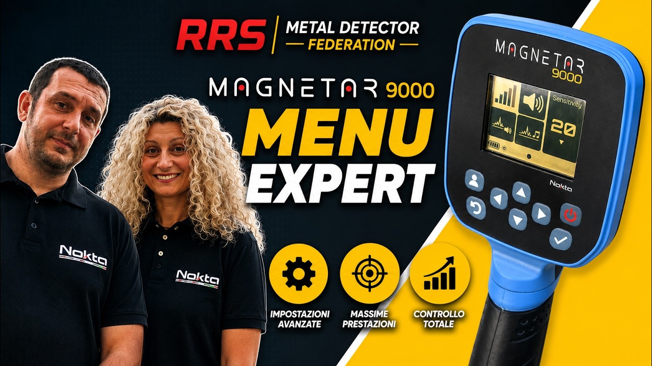NOKTA MAGNETAR 9000 | GUIDA COMPLETA MENU EXPERT ⚡ Tutte le Impostazioni Spiegate