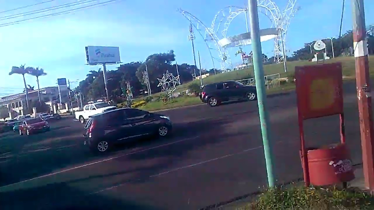 7 sur a Plaza España en Managua