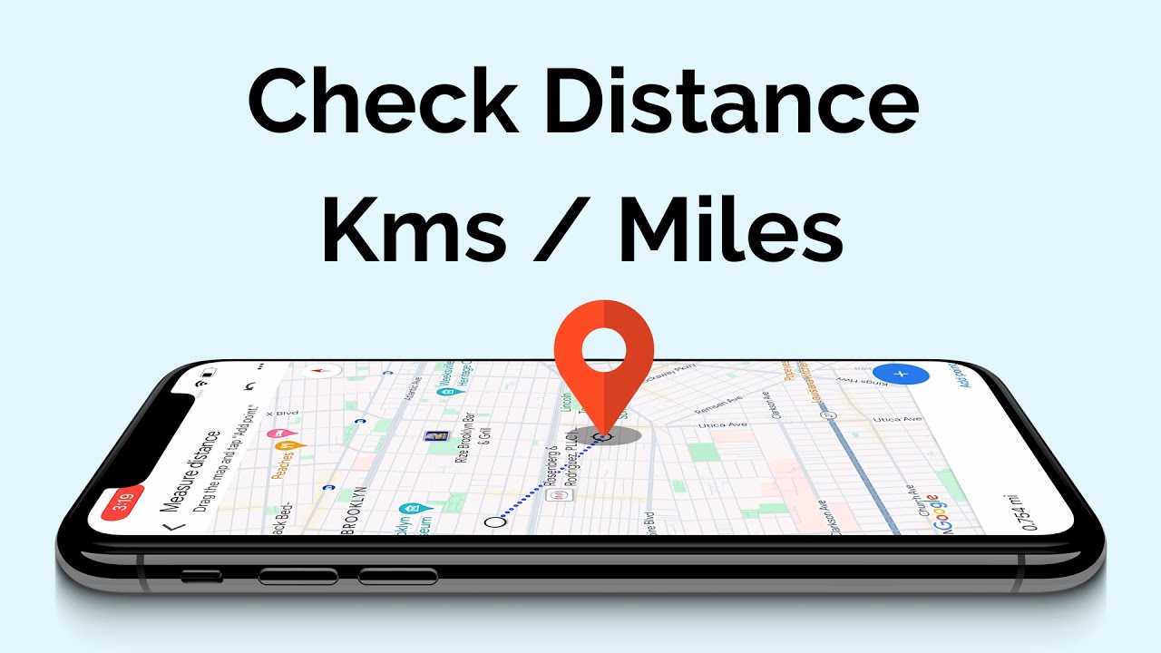 Как проверить расстояние в км или милях в Google Maps?