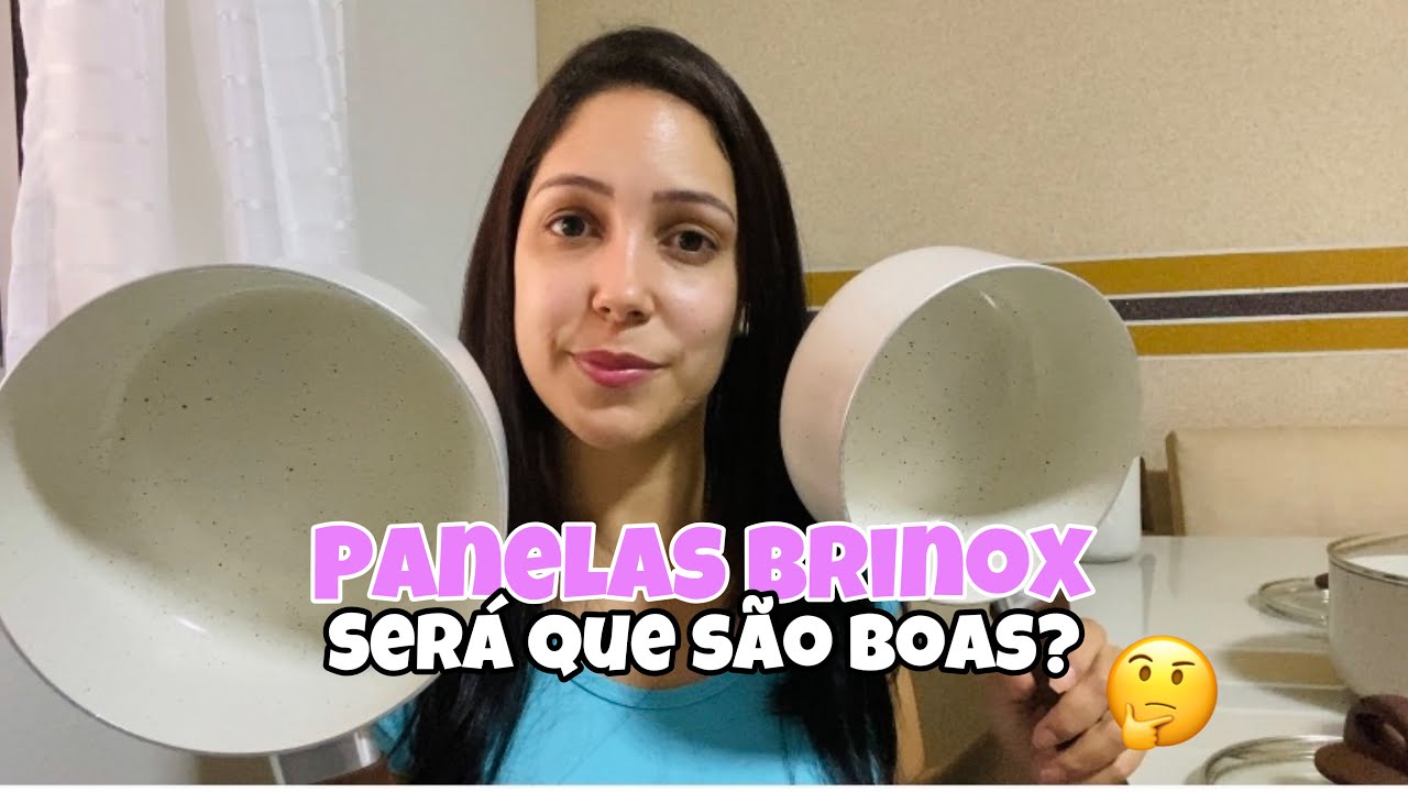 RESENHA DAS PANELAS BRINOX CERAMIC LIFE SMART PLUS VANILLA,  8 MESES DE USO| SERÁ QUE SÃO BOAS?