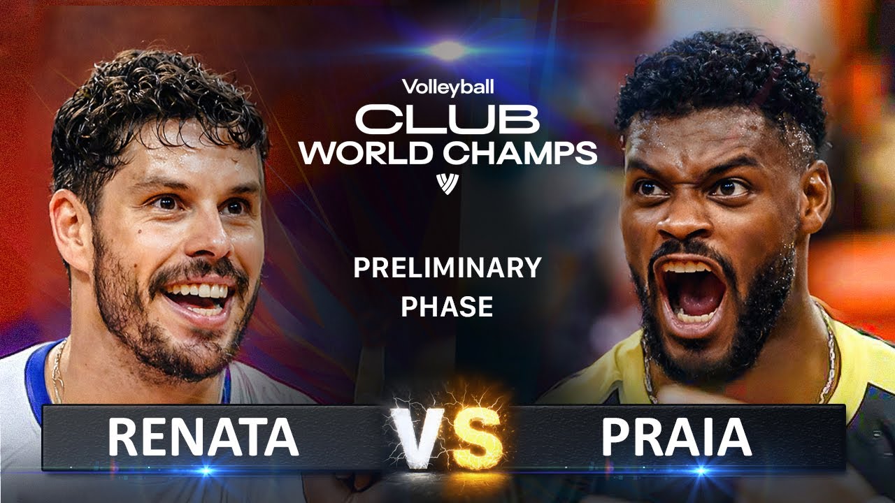 V&ocirc;lei Renata (Brazil) vs Praia Clube (Brazil) | Volleyball Club World Championship 2025