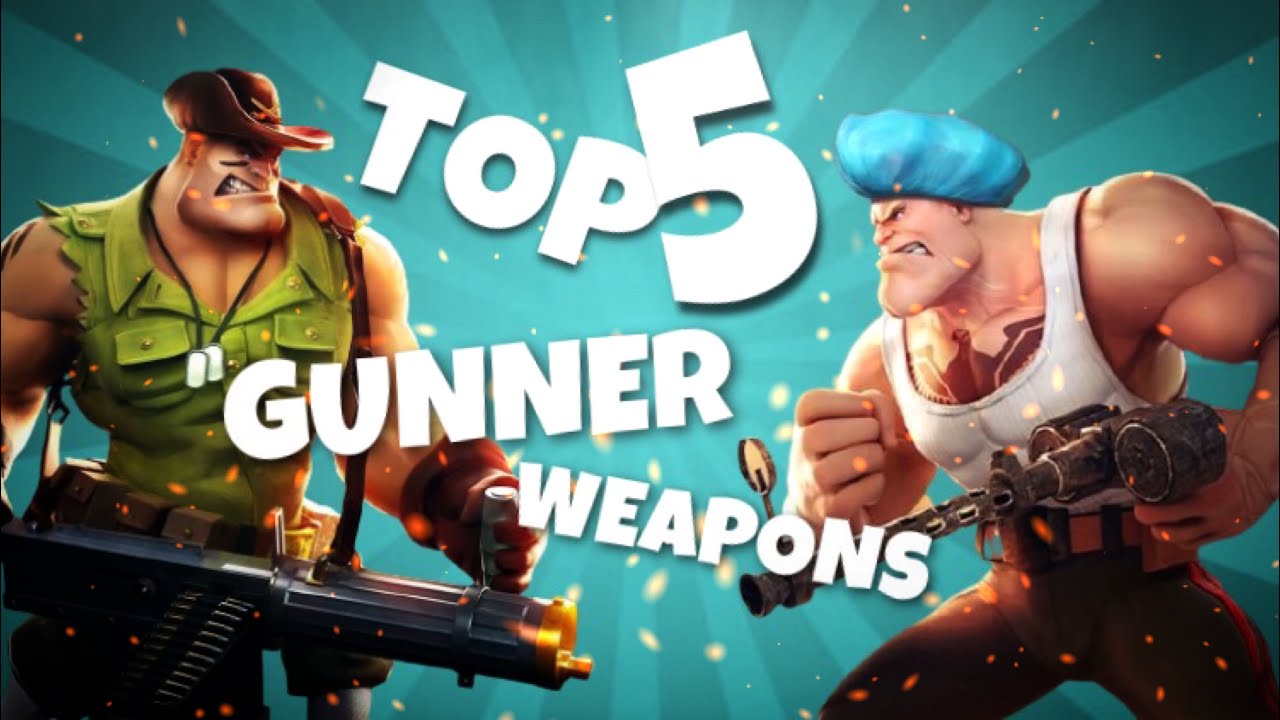 BLITZ BRIGADE : TOP 5 GUNNER WEAPONS !