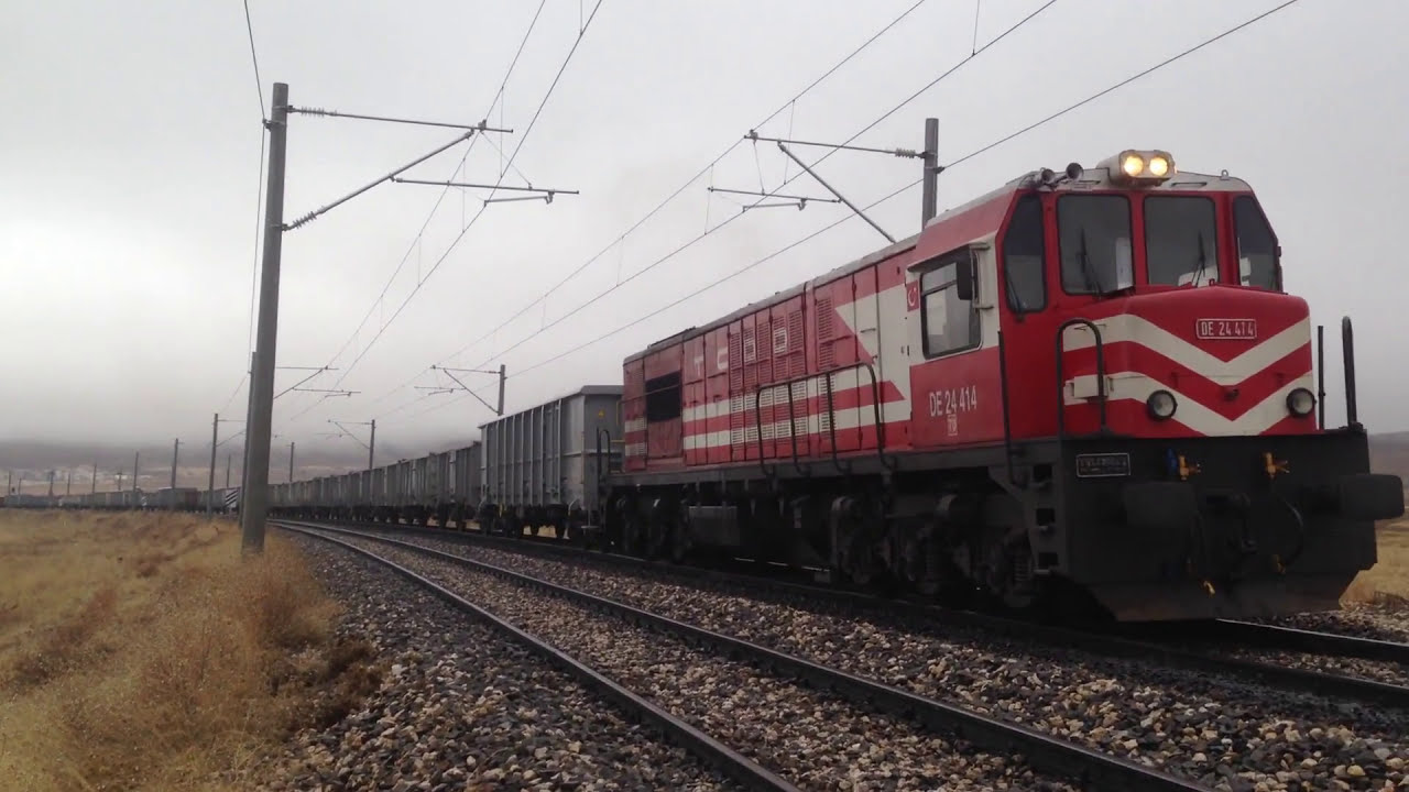 TCDD DE24000 Y&Uuml;K TRENİ KORNALI GE&Ccedil;İŞ
