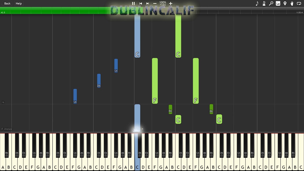 The Legend of Zelda Breath of the Wild - Urbosa's Theme Piano Tutorial Synthesia