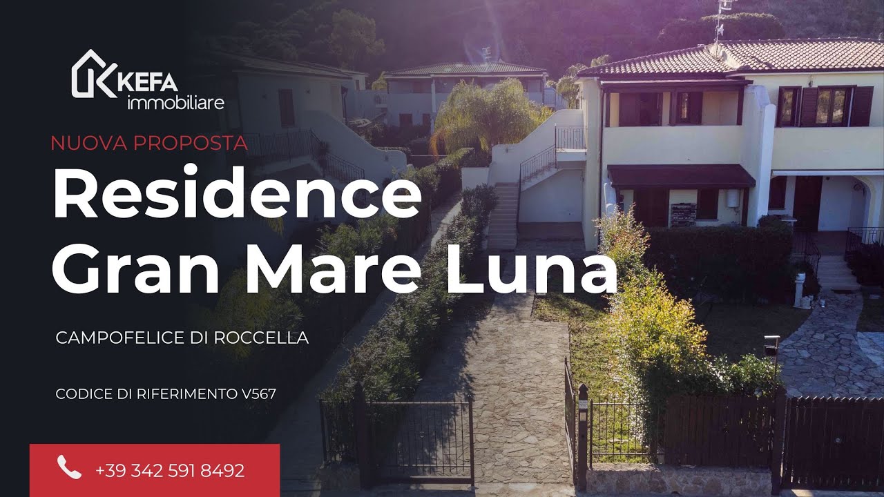 Porzione di Villa con Giardino - Residence Gran Mare Luna - Campofelice di Roccella