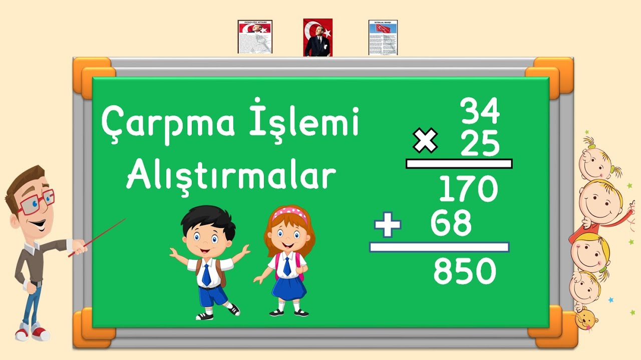 3. Sınıf - 2 Basamaklı Çarpma İşlemi