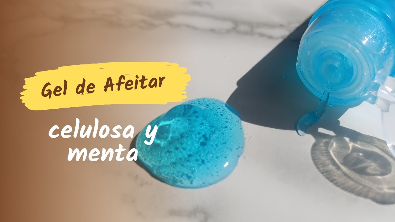 🌱Gel de afeitar con celulosa y menta🌱 