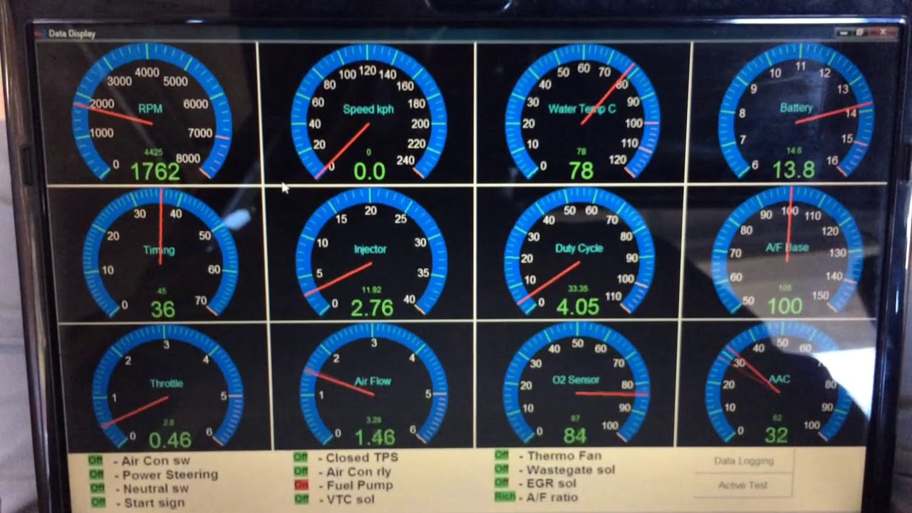 Nissan Data Scan - RB25DE OBD1 240Z