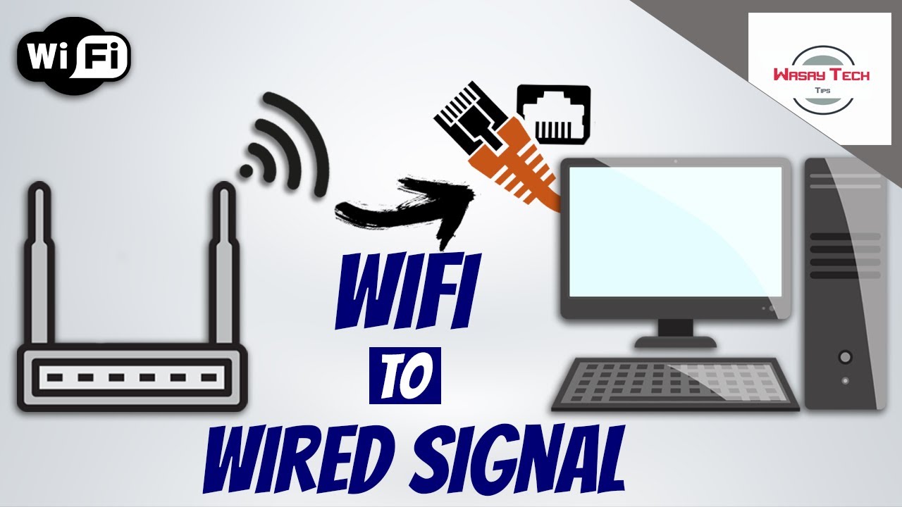 How to Convert wifi to Wired Internet | wifi to Ethernet Connection | wifi to Ethernet | wifi to LAN