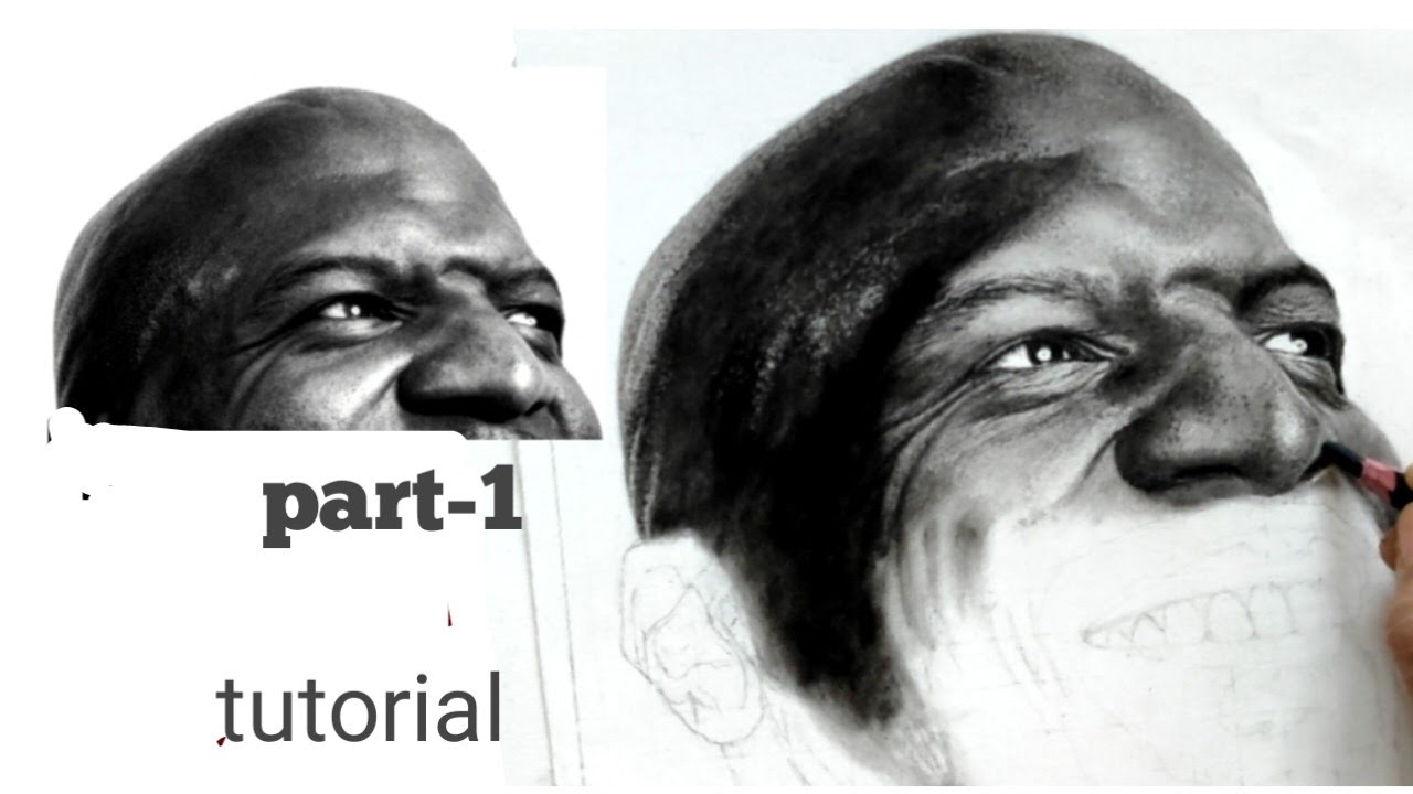 Shading of a portrait / tutorial for portrait sketch (part-1)