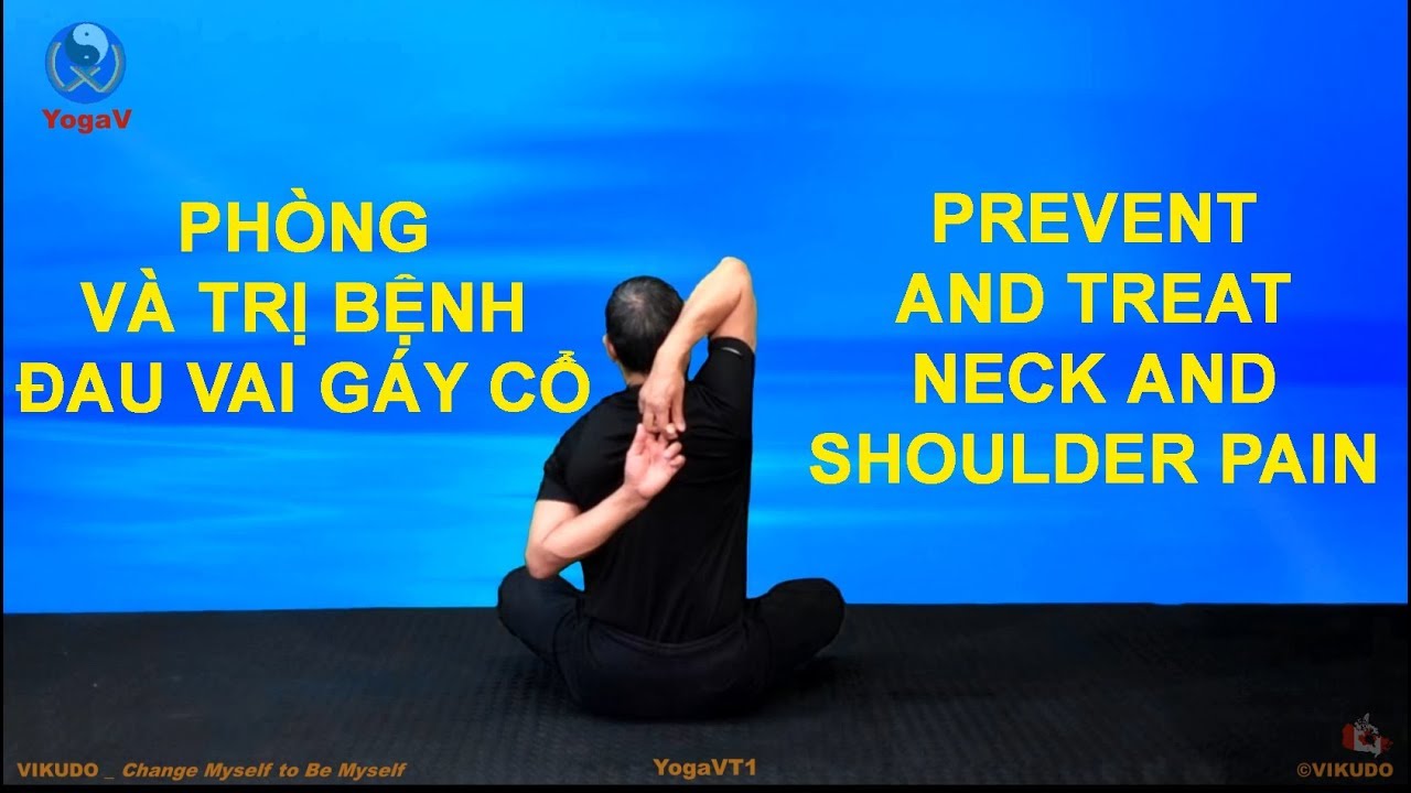 Neck and shoulder pain | Yoga therapy VIKUDO | Yoga VT1