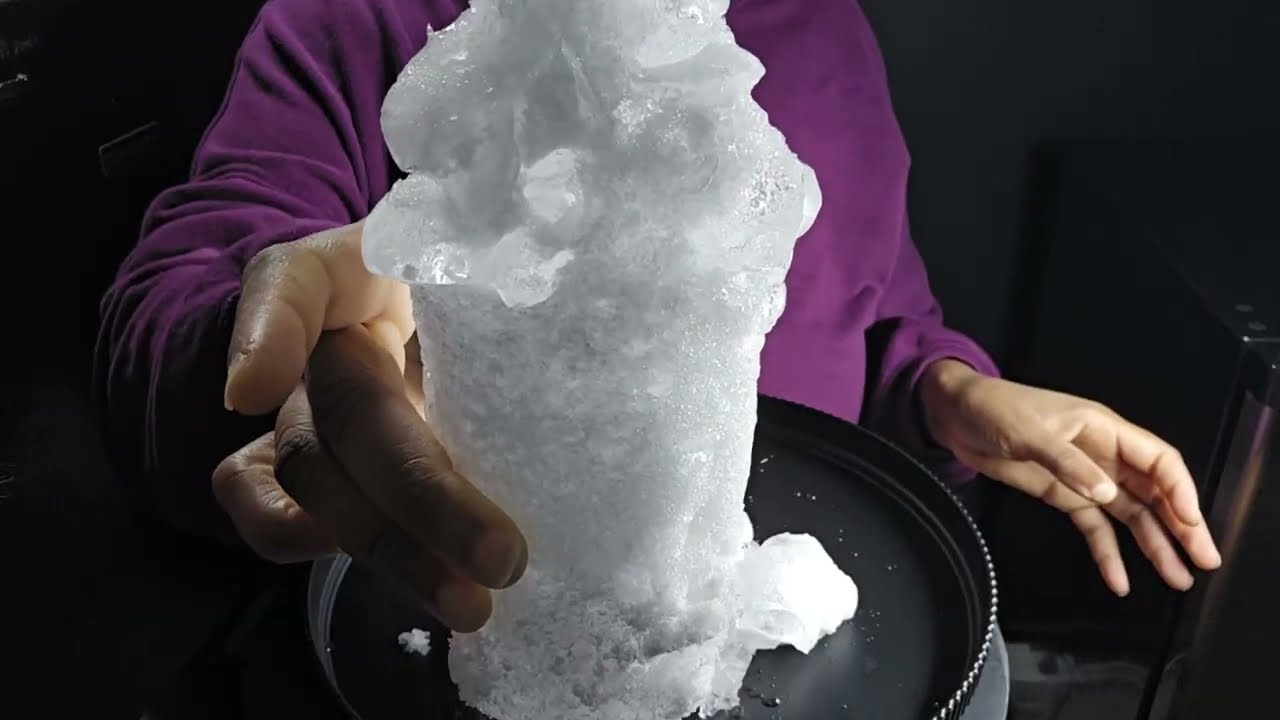 UGLY CHRISTMAS MUG | POWDERY ICE | REDDY ICE | FROST | #vlogmasday8 #asmr #mukbang