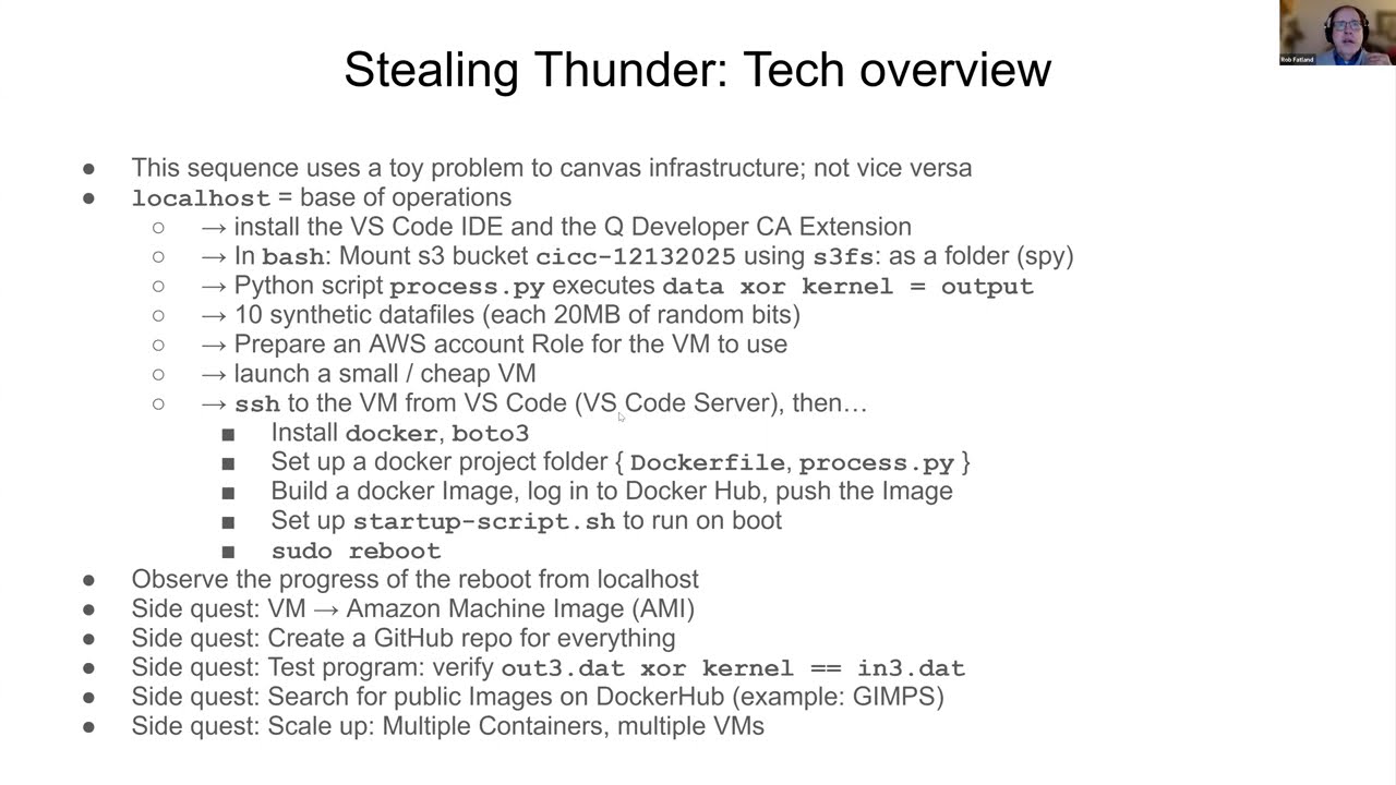 Cloud Clinic: CyberInfrastructure Exercise Part 1 12/16/25