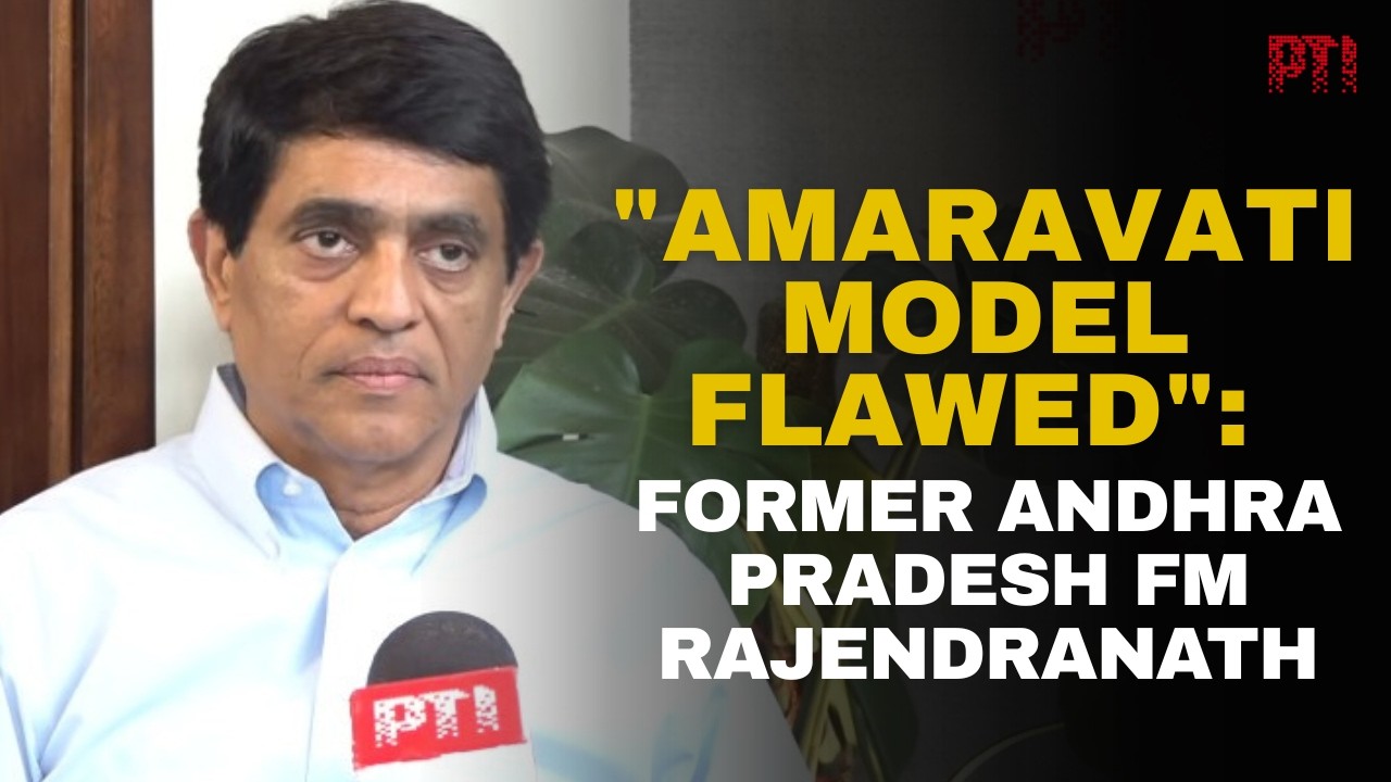 PTI Exclusive: Ex-Andhra FM Rajendranath defends YSRCP's fiscal record, criticises Amaravati model