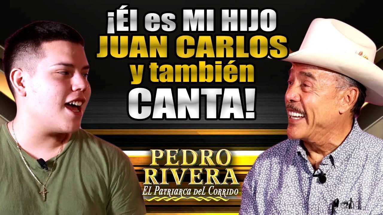 ¡ÉL es MI HIJO JUAN CARLOS RIVERA y también CANTA!