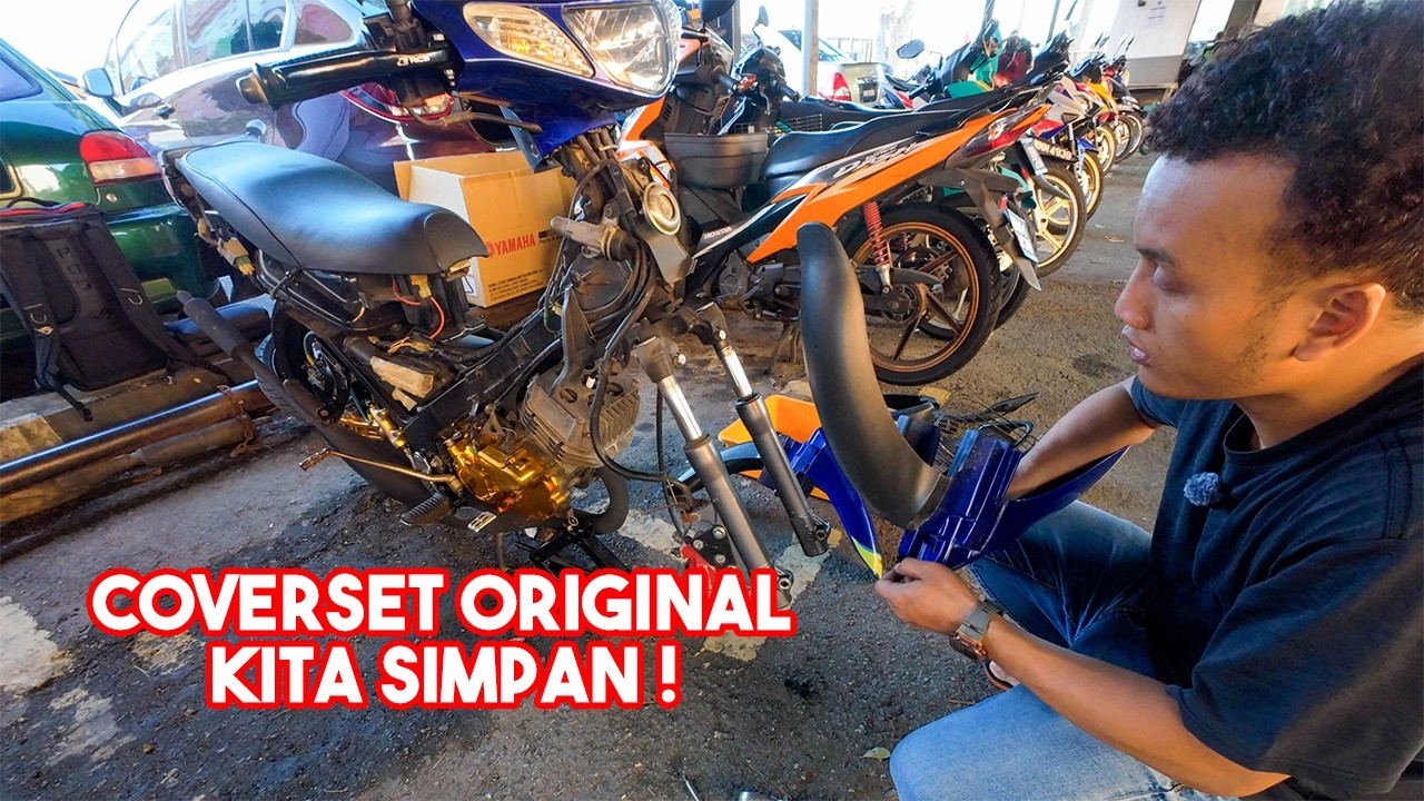 BELI 125ZR TERUS TUKAR COVERSET | TUKAR EKZOS STANDARD BALIK | OSMO ACTION 4
