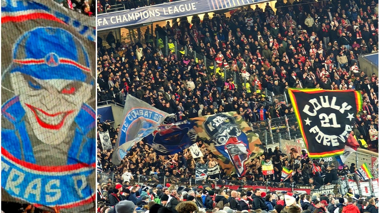 3.000 PSG Fans in Stuttgart | Champions League 29.01.2025