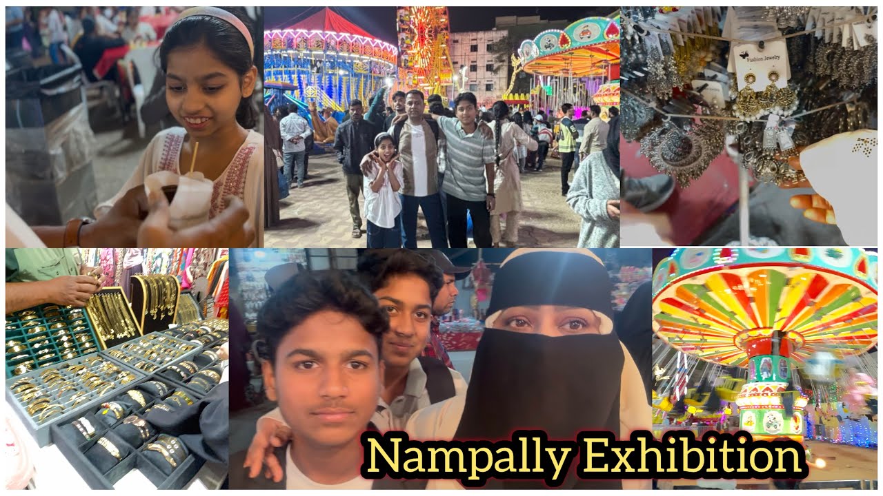 Hyderabad Nampally Exhibition ||#Trend#food#vlog