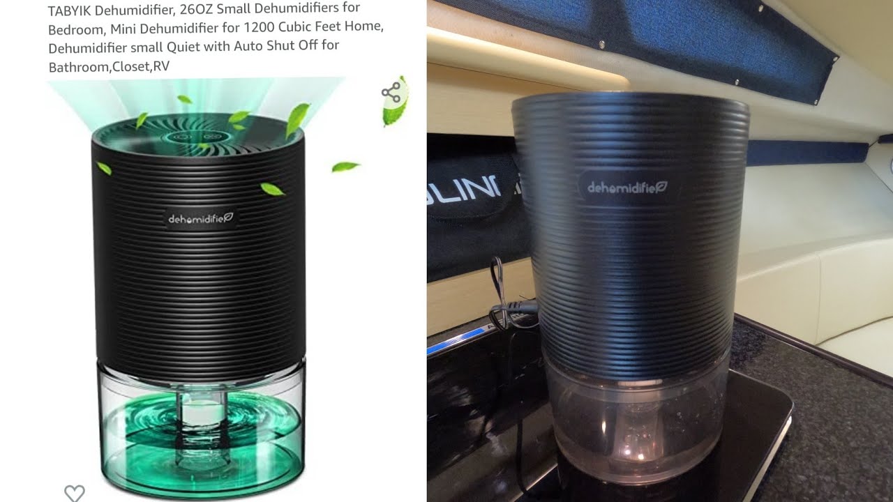 TABYIK Dehumidifier 26OZ Small Dehumidifier Unboxing and Review