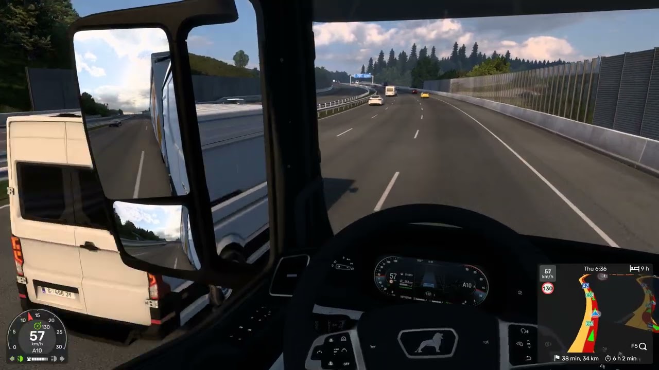 Euro Truck Simulator 2 Delivery garlic across Austria (12 t) №2