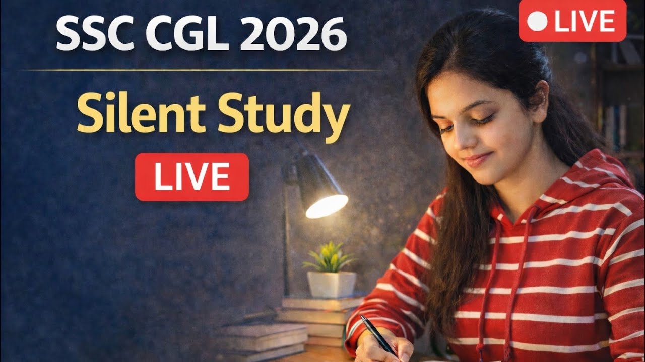 SSC CGL 2026 🎯| Study with me 📚📖