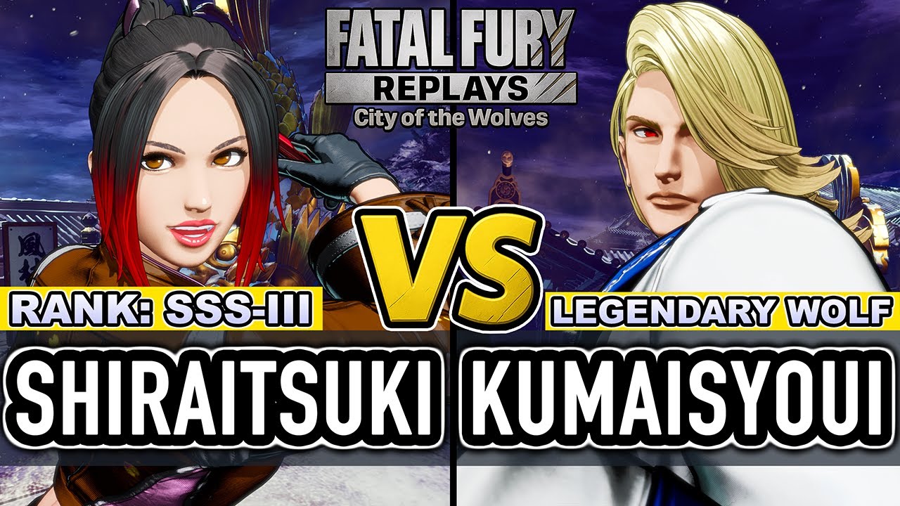 FF COTW ▰ SHIRAITSUKI (Mai) vs KUMAISYOUI (Kain) ▰ Fatal Fury CotW High Level Gameplay